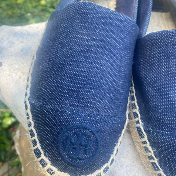 Tory Burch denim espadrilles - Picture 2 of 10